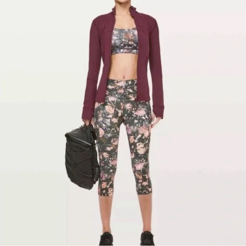 Lululemon Speed Up Crop Leggings Yoga Pants Frosted Rose XS Cycling Pilates